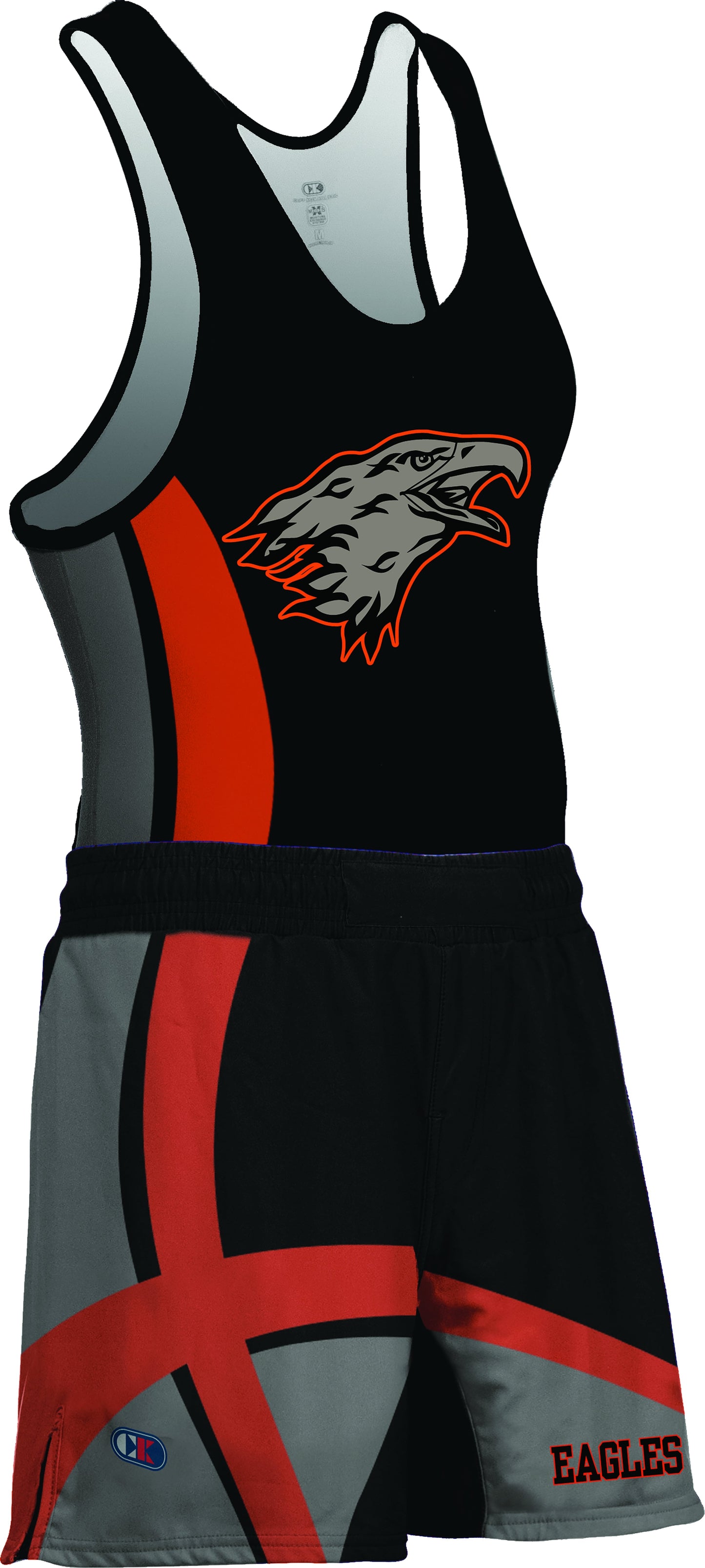 Cliff Keen Sublimated 2-Piece Singlet & Board Shorts