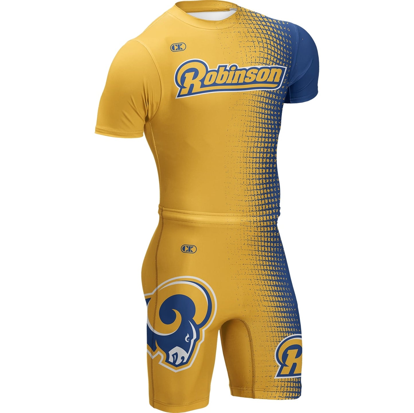 Cliff Keen Sublimated 2-Piece Top & Compression Shorts