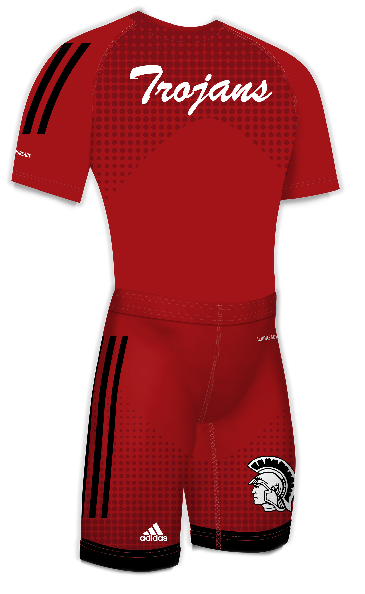 Adidas Compression Top and Compression Shorts SS/308