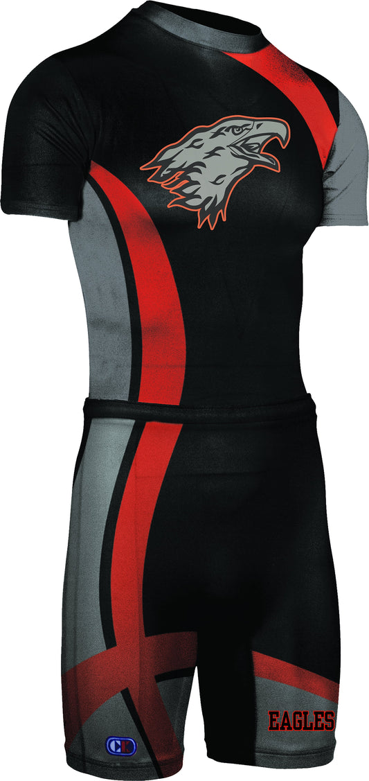 Cliff Keen Sublimated 2-Piece Top & Compression Shorts