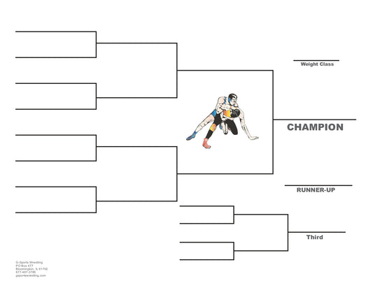 Tournament Brackets - Hudson 8 Team